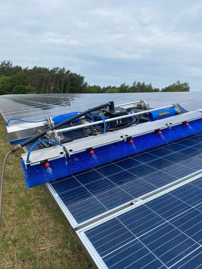 Solar Panel System Cleaning
